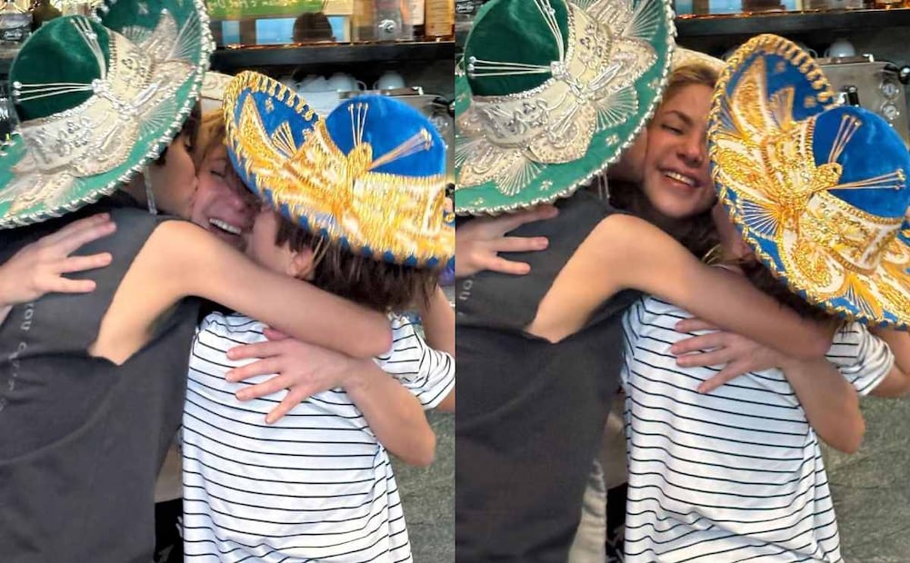 Shakira junto a sus hijos / Fotos: Instagram