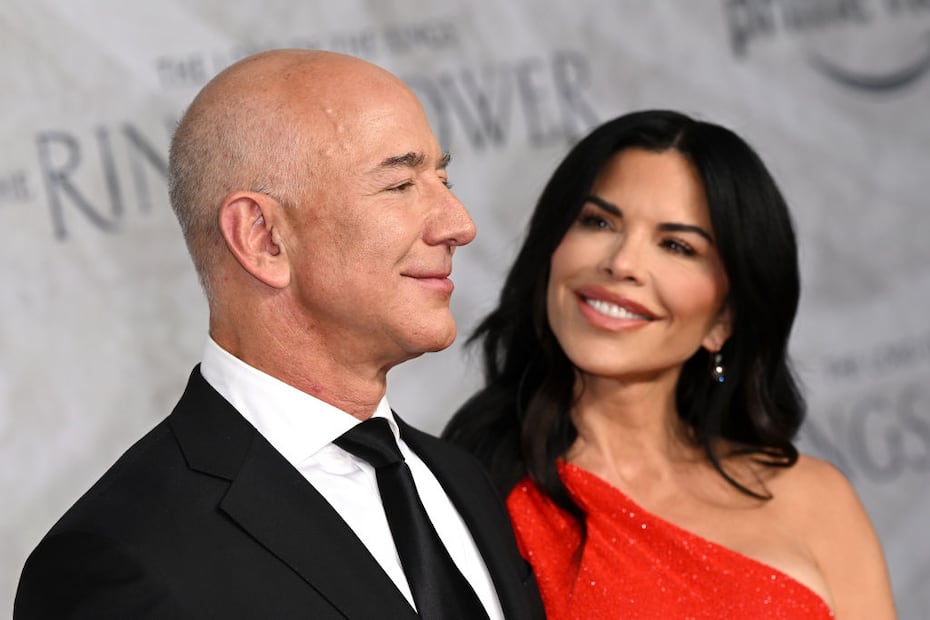 Jeff Bezos y Lauren Sánchez / Foto: Getty Images